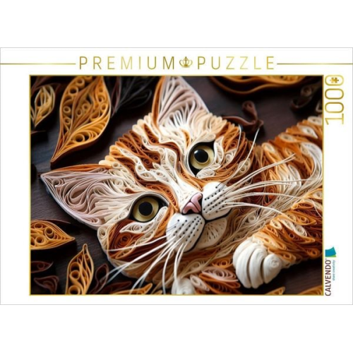 CALVENDO Puzzle Ein Motiv aus dem Kalender Quilling Inspirationen | 1000 Teile Lege-Größe 64x48cm Foto-Puzzle für glückliche Stunden