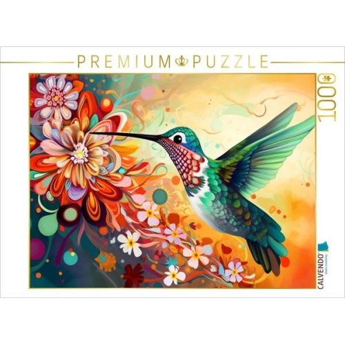 CALVENDO Puzzle Kolibri | 1000 Teile Lege-Größe 64x48cm Foto-Puzzle für glückliche Stunden