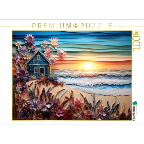 CALVENDO Puzzle Die letzten Sonnenstrahlen | 1000 Teile Lege-Größe 64x48cm Foto-Puzzle für glückliche Stunden