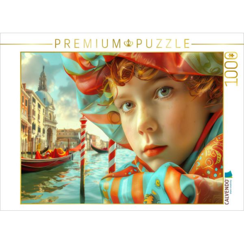 CALVENDO Puzzle Venedig surreal | 1000 Teile Lege-Größe 64x48cm Foto-Puzzle für glückliche Stunden
