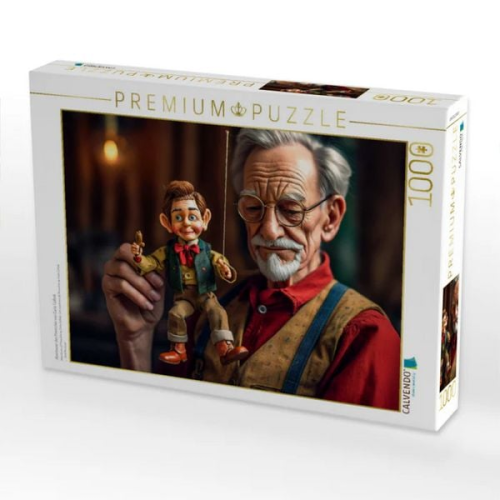 CALVENDO Puzzle Abenteuer des Pinocchio von Carlo Collodi | 1000 Teile Lege-Größe 64x48cm Foto-Puzzle für glückliche Stunden