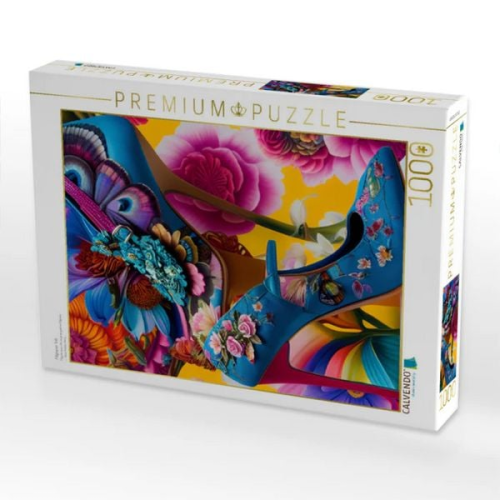 CALVENDO Puzzle Filigraner Tritt | 1000 Teile Lege-Größe 64x48cm Foto-Puzzle für glückliche Stunden