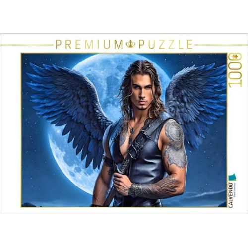 CALVENDO Puzzle Engel Jophiel - Kämpfer gegen das Böse | 1000 Teile Lege-Größe 64x48cm Foto-Puzzle für glückliche Stunden