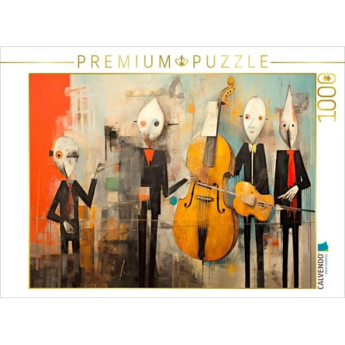 CALVENDO Puzzle Straßenkünstler | 1000 Teile Lege-Größe 64x48cm Foto-Puzzle für glückliche Stunden