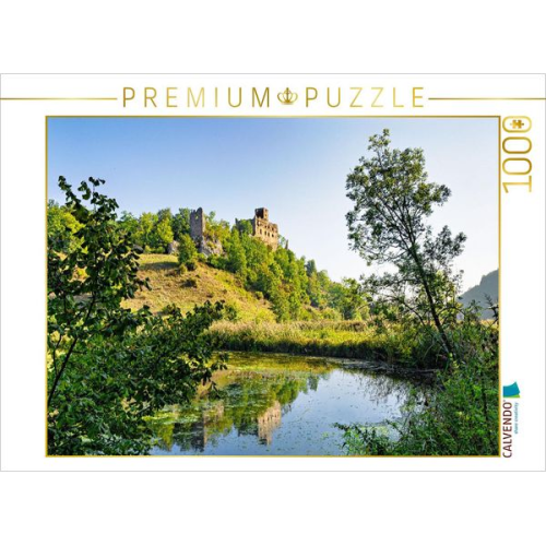 CALVENDO Puzzle Burgruine Niederhaus | 1000 Teile Lege-Größe 64x48cm Foto-Puzzle für glückliche Stunden