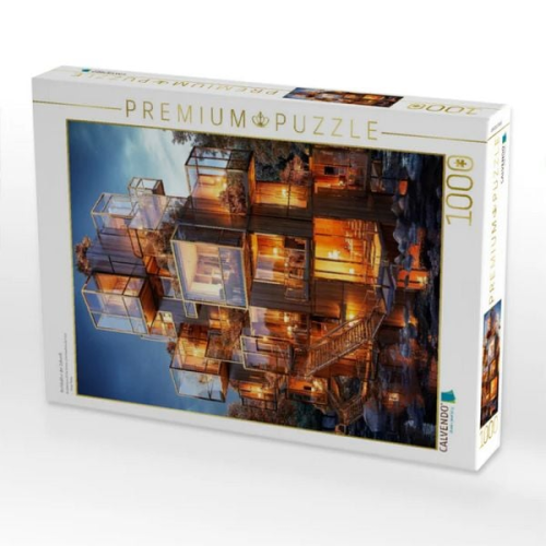 CALVENDO Puzzle Architektur der Zukunft | 1000 Teile Lege-Größe 64x48cm Foto-Puzzle für glückliche Stunden