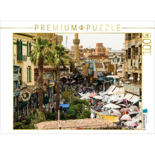 CALVENDO Puzzle Markttreiben | 1000 Teile Lege-Größe 64x48cm Foto-Puzzle für glückliche Stunden