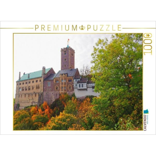 CALVENDO Puzzle Die Wartburg in Thüringen | 1000 Teile Lege-Größe 64x48cm Foto-Puzzle für glückliche Stunden