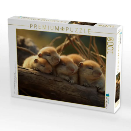 CALVENDO Puzzle Ein Motiv aus dem Kalender "Nach Art der Lemminge" | 1000 Teile Lege-Größe 64x48cm Foto-Puzzle für glückliche Stunden