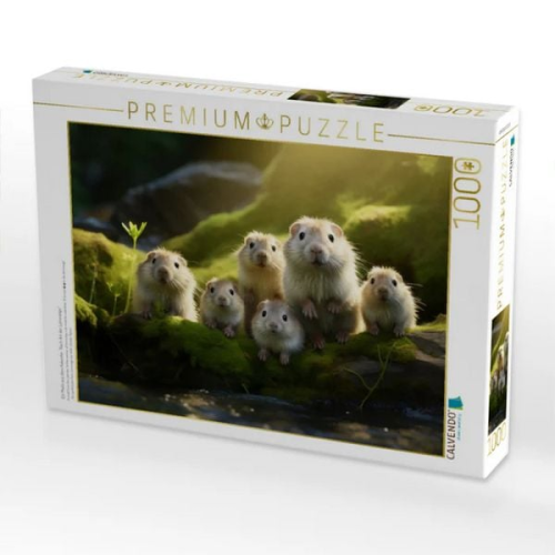 CALVENDO Puzzle Ein Motiv aus dem Kalender "Nach Art der Lemminge" | 1000 Teile Lege-Größe 64x48cm Foto-Puzzle für glückliche Stunden
