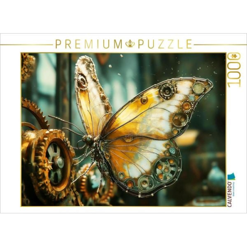 CALVENDO Puzzle Ein Motiv aus dem Kalender "Die fantastische Welt der Steampunk-Insekten" | 1000 Teile Lege-Größe 64x48cm Foto-Puzzle für glückliche S