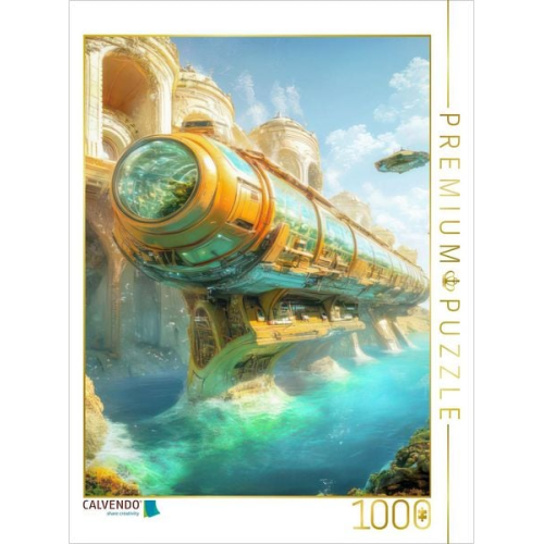 CALVENDO Puzzle Science-Fiction Zukunftsvisionen | 1000 Teile Lege-Größe 64x48cm Foto-Puzzle für glückliche Stunden