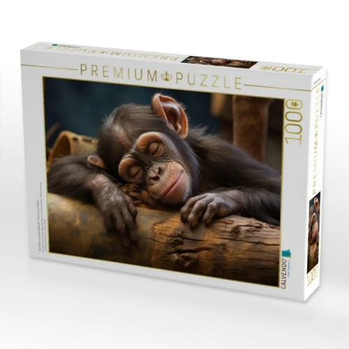 CALVENDO Puzzle Ein Motiv aus dem Kalender "Wenn sie schlafen" | 1000 Teile Lege-Größe 64x48cm Foto-Puzzle für glückliche Stunden