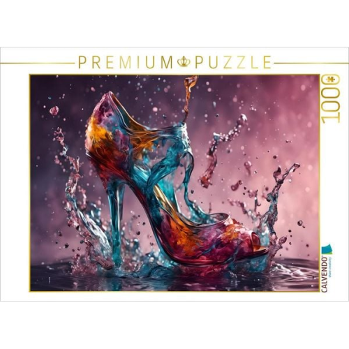 CALVENDO Puzzle Farbenfrohes Glanzstück | 1000 Teile Lege-Größe 64x48cm Foto-Puzzle für glückliche Stunden