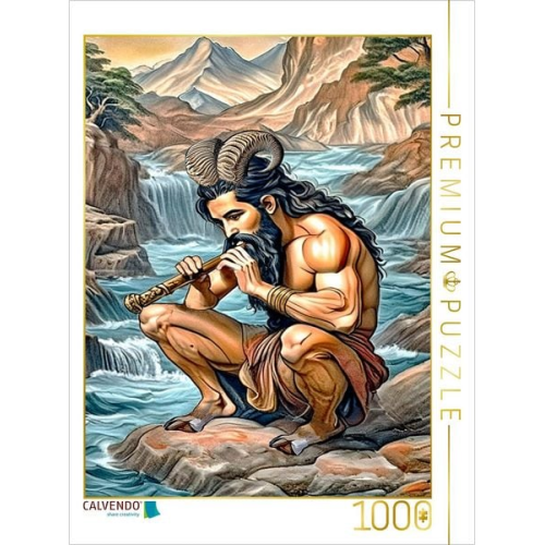 CALVENDO Puzzle Satyr | 1000 Teile Lege-Größe 64x48cm Foto-Puzzle für glückliche Stunden