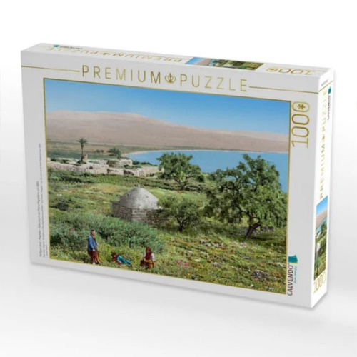 CALVENDO Puzzle Heiliges Land - Magdala - Geburtsort von Maria Magdalene um 1900 | 1000 Teile Lege-Größe 64x48cm Foto-Puzzle für glückliche Stunden