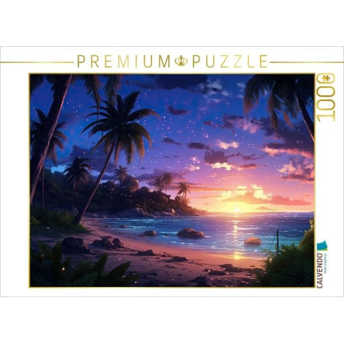 CALVENDO Puzzle Ein Motiv aus dem Kalender Inspirierende Strände | 1000 Teile Lege-Größe 64x48cm Foto-Puzzle für glückliche Stunden