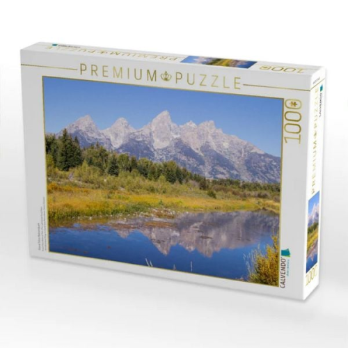 CALVENDO Puzzle Grand Teton Nationalpark | 1000 Teile Lege-Größe 64x48cm Foto-Puzzle für glückliche Stunden