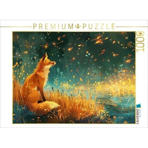 CALVENDO Puzzle Ein Motiv aus dem Kalender "Von Füchsen und Wölfen" | 1000 Teile Lege-Größe 64x48cm Foto-Puzzle für glückliche Stunden