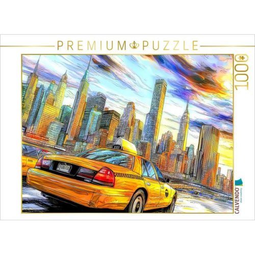 CALVENDO Puzzle New York | 1000 Teile Lege-Größe 64x48cm Foto-Puzzle für glückliche Stunden