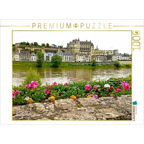 CALVENDO Puzzle Schloss Amboise an der Loire | 1000 Teile Lege-Größe 64x48cm Foto-Puzzle für glückliche Stunden