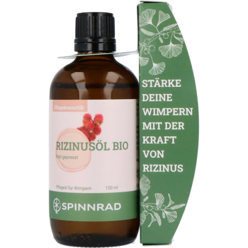 Spinnrad Rizinus&ouml;l Bio, mit Mascara 100 ml