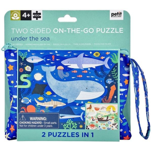 Under the Sea Two-Sided Travel Puzzle