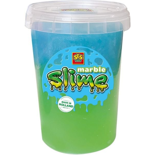 SES Creative - Marmor-Schleim - Grün und Blau 200 g