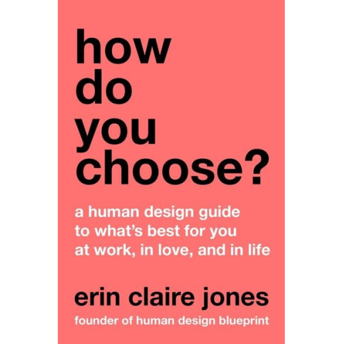 Erin Claire Jones - How Do You Choose?