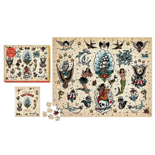 Verena Hutter - For the Love of Tattoos 500-Piece Puzzle