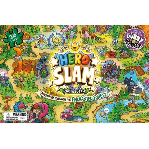 Jamie Smart's Hero Slam Jigsaw Puzzle