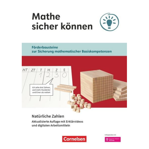 Kathrin Akinwunmi Theresa Deutscher Viktoria ter Laak Corinna Mosandl Marcus Nührenbörger - Mathe sicher können 5./6. Schuljahr - Aktualisierte Ausgabe - Natürliche Zahlen - Arbeitsheft mit Medien und Lösungen