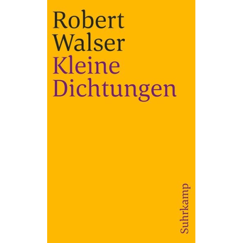 Robert Walser - Sämtliche Werke in zwanzig Bänden
