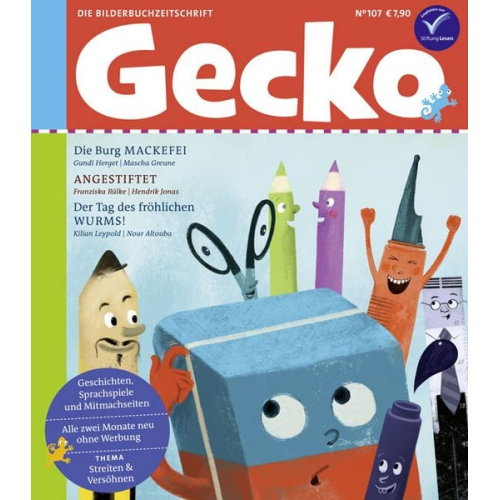 Gundi Herget Franziska Rülke Kilian Leypold Andrea Schomburg Ina Nefzer - Gecko Kinderzeitschrift Band 107