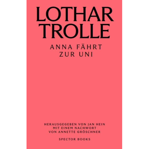 Lothar Trolle - Anna fährt zur Uni