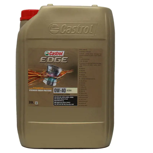 Castrol Edge Titanium FST 0W-40 A3/B4 20 Liter