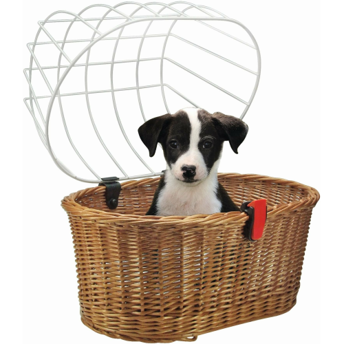 Rixen &amp; Kaul Hundekorb Festmontage Doggy Baskit fix natur