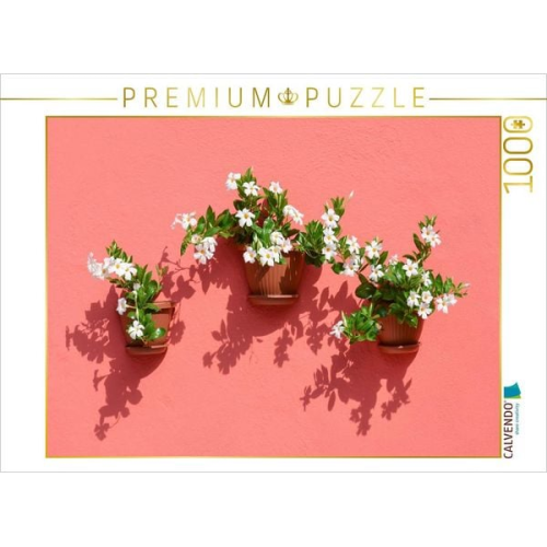 CALVENDO Puzzle Blumen und Schatten | 1000 Teile Lege-Größe 64x48cm Foto-Puzzle für glückliche Stunden