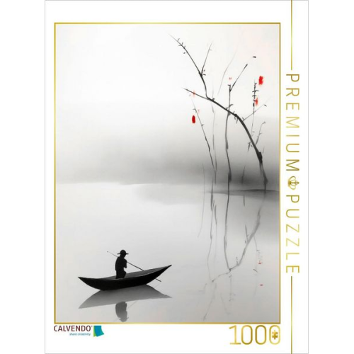 CALVENDO Puzzle Morgenstille | 1000 Teile Lege-Größe 64x48cm Foto-Puzzle für glückliche Stunden