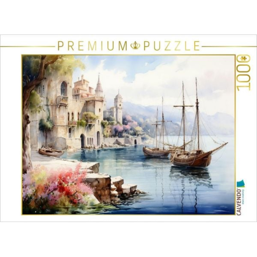CALVENDO Puzzle Ein Motiv aus dem Kalender "Nah am Wasser gebaut" | 1000 Teile Lege-Größe 64x48cm Foto-Puzzle für glückliche Stunden