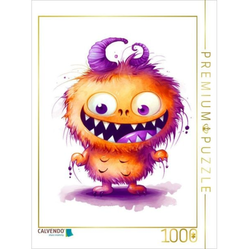CALVENDO Puzzle Kürbismonster | 1000 Teile Lege-Größe 64x48cm Foto-Puzzle für glückliche Stunden