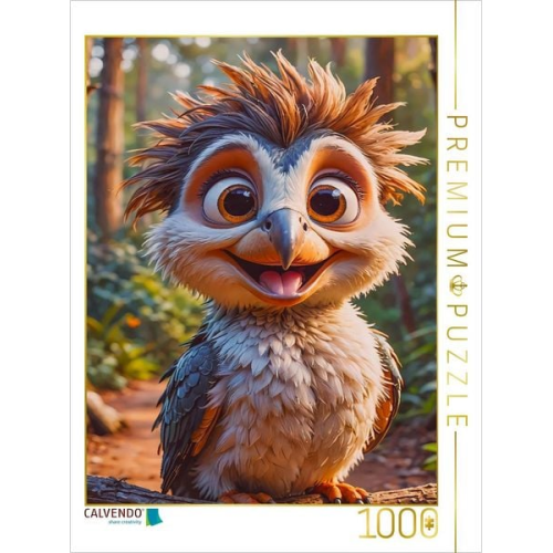 CALVENDO Puzzle Der Kookaburra | 1000 Teile Lege-Größe 64x48cm Foto-Puzzle für glückliche Stunden