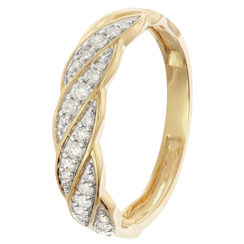 GLIZZ GL8694 Diamantring für Damen Gold 333/8K