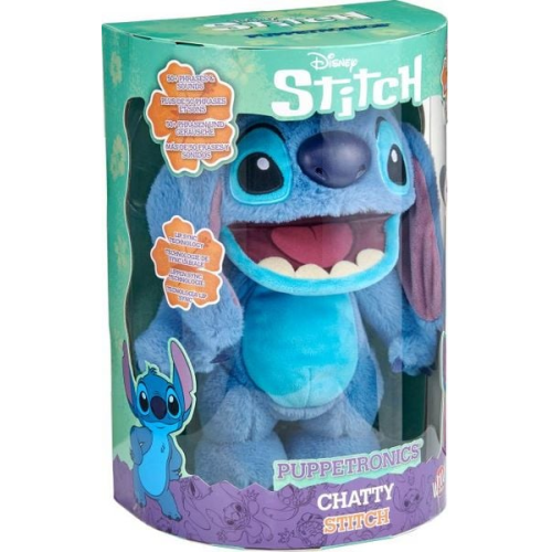 Disney Real FX Chatty Stitch Puppe, Handpuppe