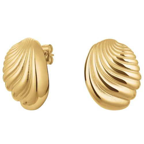 Rosefield JEFSG-J963 Damen-Ohrringe Ohrstecker Modern Vintage Goldfarben