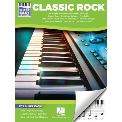 Hal Leonard Corp. (COR) - Classic Rock - Super Easy Songbook