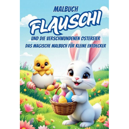 Malbuch Magie - Flauschi & die verschwundenen Ostereier