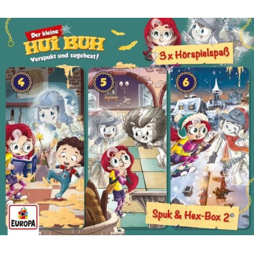 Der kleine Hui Buh - Spuk und Hex-Box. Box.2, 3 Audio-CDs