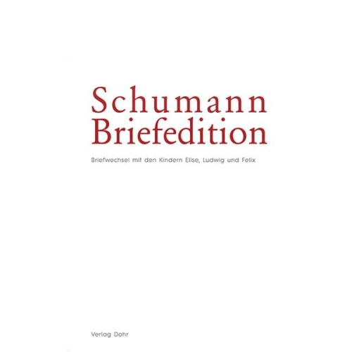 Schumann-Briefedition / Schumann-Briefedition I.10