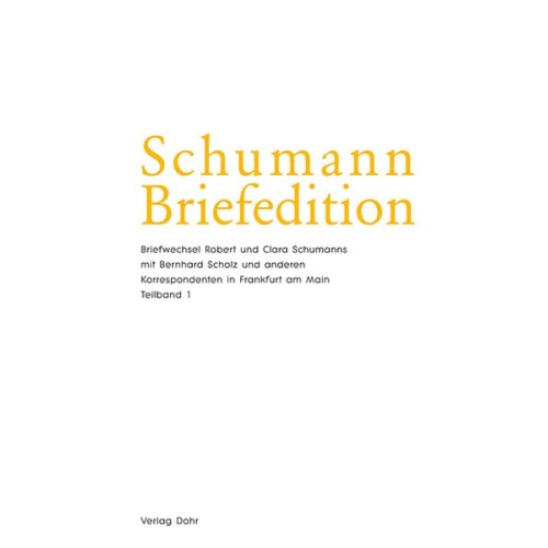 Schumann-Briefedition / Schumann-Briefedition II.16